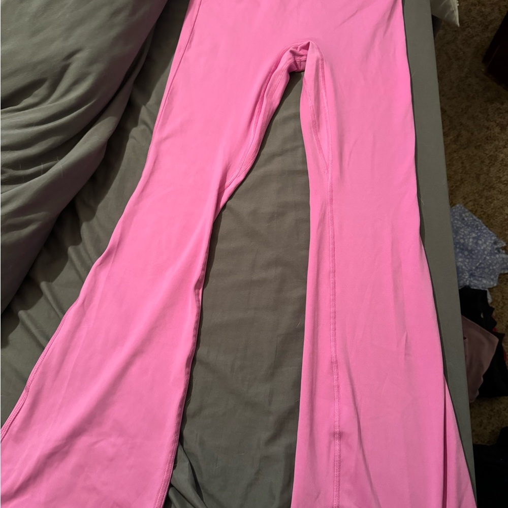 All in Motion Bright Pink Flared Pants